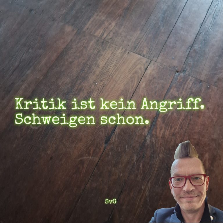 Die Sache mit der Verantwortung
