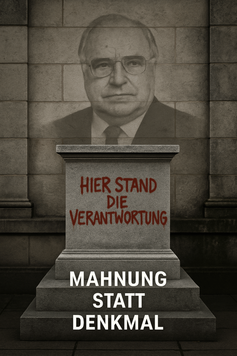 Gedenken in kohlrabenschwarz
