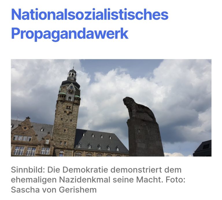 Man wählt keine Nazis!